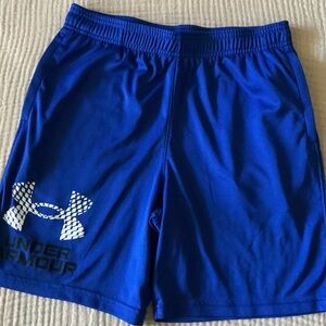 Under Armour boys Blue Shorts
